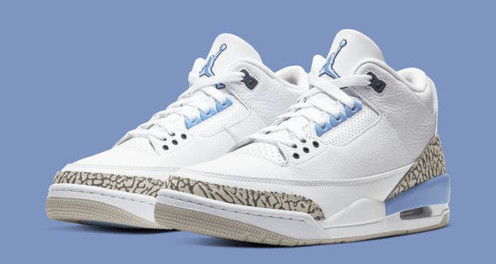 Air Jordan 3 &#x27;UNC&#x27; CT8532 104 (Pair)