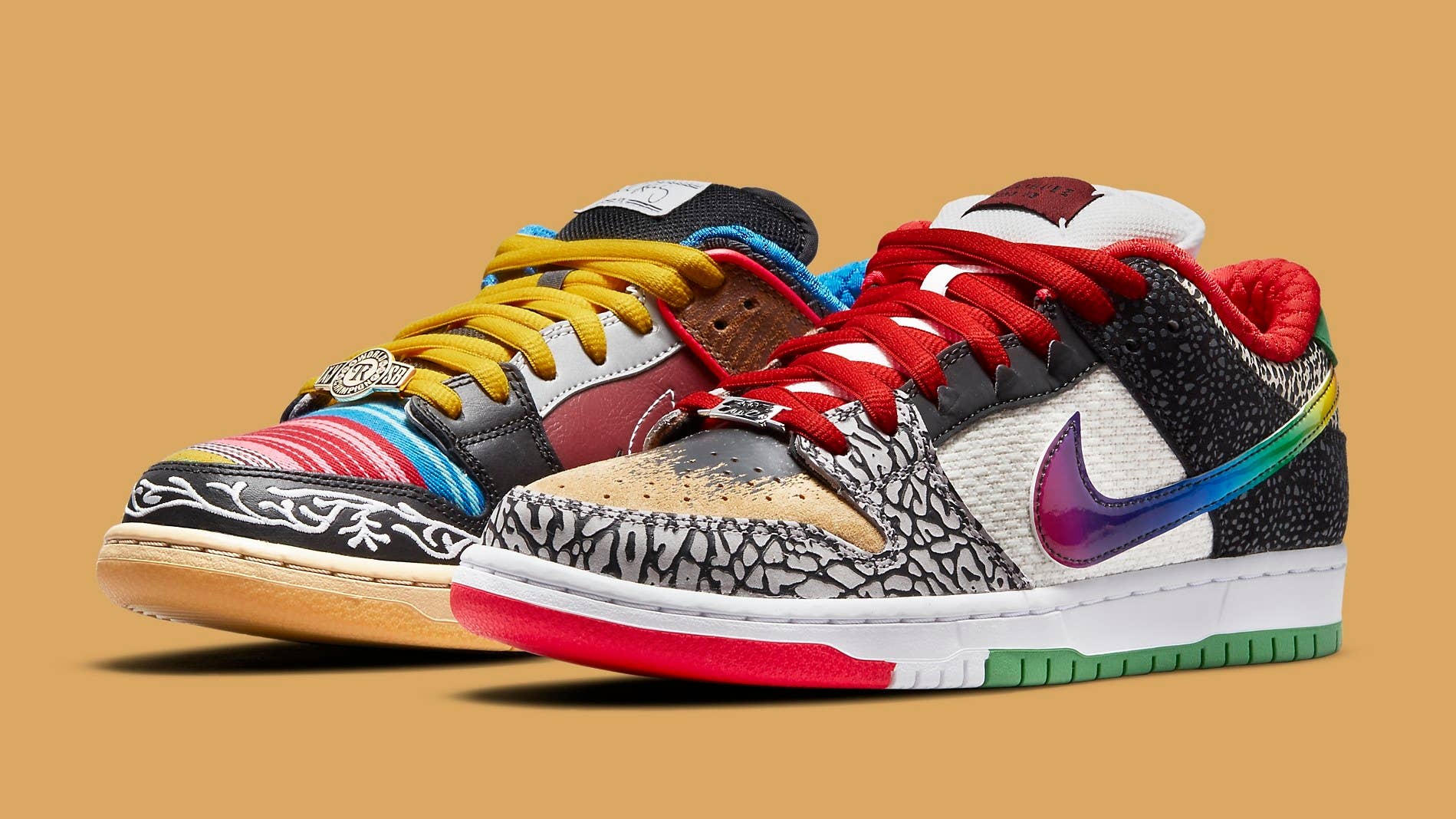 Nike SB Dunk Low 'What The Paul' CZ2239-600 Pair
