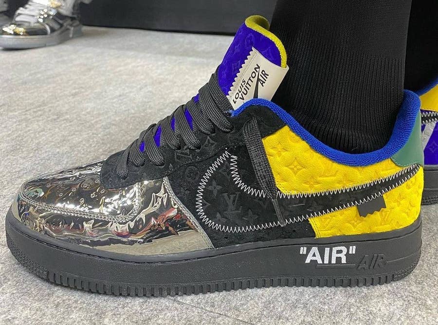 ULTRA LIMITED - Louis Vuitton x Nike Air Force 1 “Team Royale
