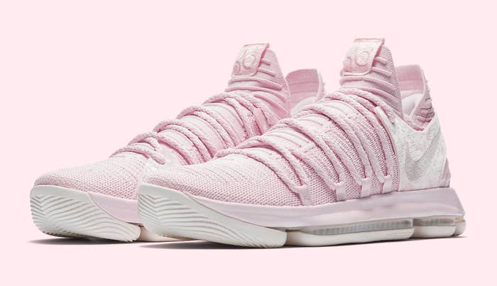 Nike KD 10 &#x27;Aunt Pearl&#x27; AQ4110 600 (Pair)