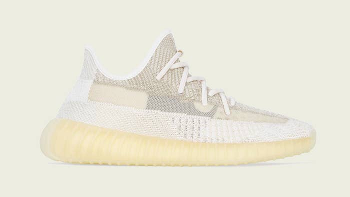 Adidas Yeezy Boost 350 V2 &#x27;Natural&#x27; FZ5246 Lateral