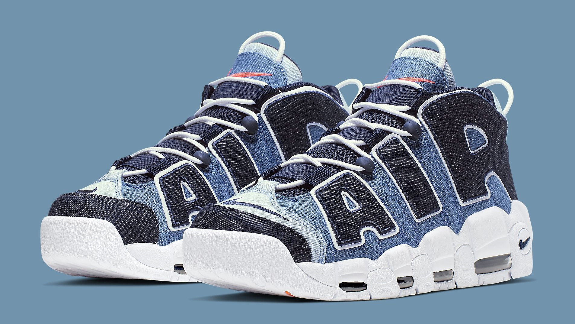 A Better Look at the 'Denim' Nike Air More Uptempo | Complex