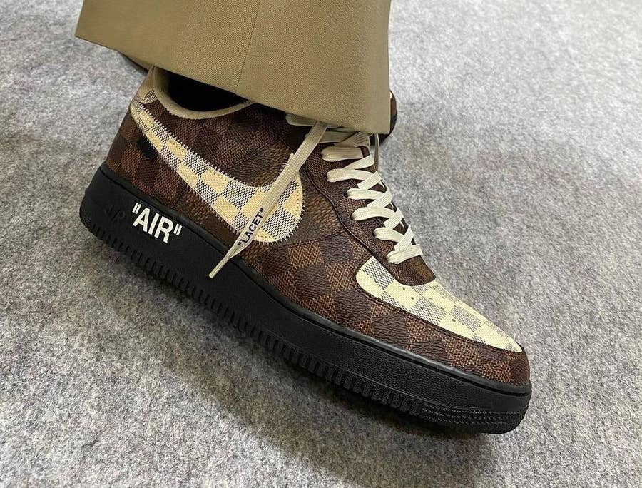A Louis Vuitton Nike Air Force 1 Collection Is In the Works