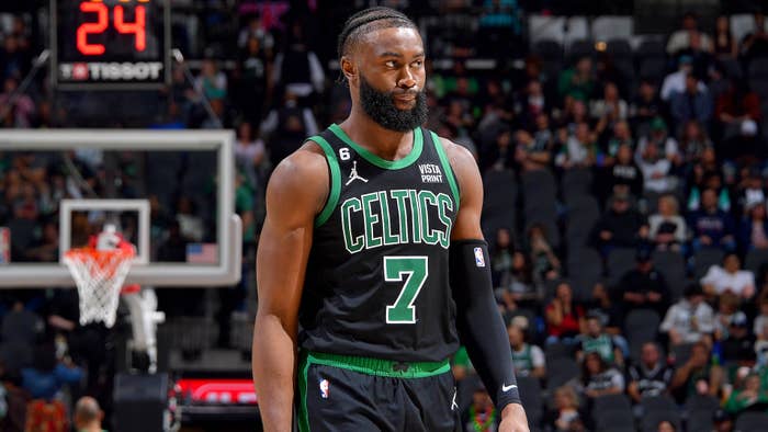 Boston Celtics guard Jaylen Brown