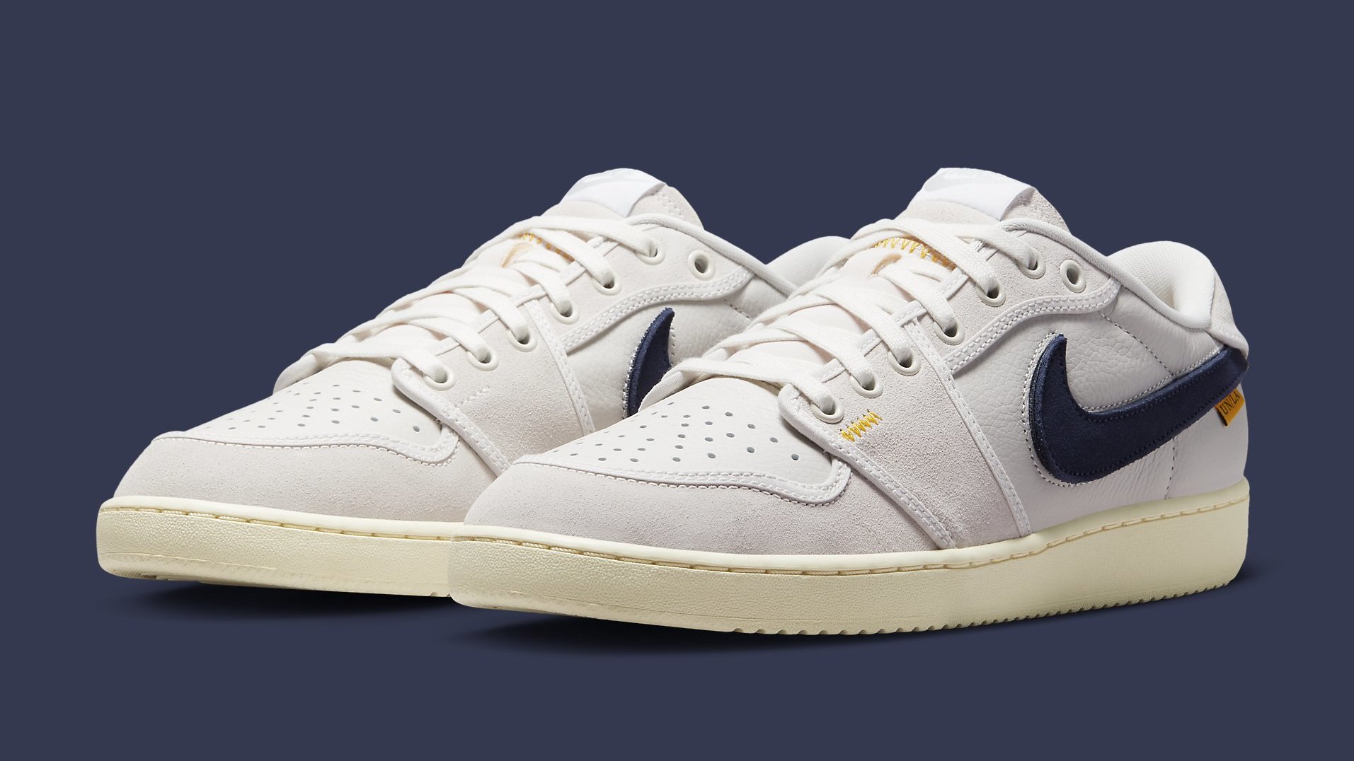 Official Look at Union's Air Jordan 1 KO Low Collab