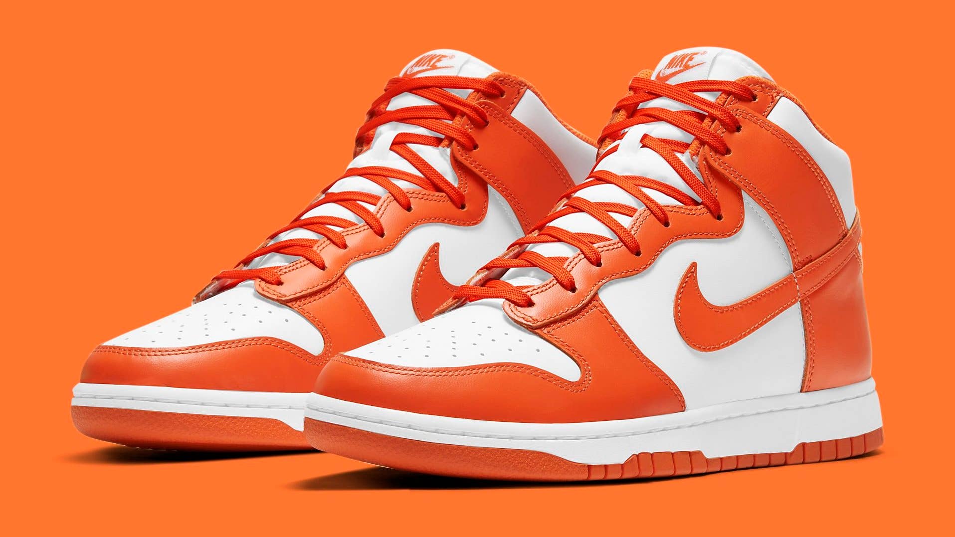 The Classic 'Syracuse' Nike Dunk Highs Are Returning Next Month | Complex