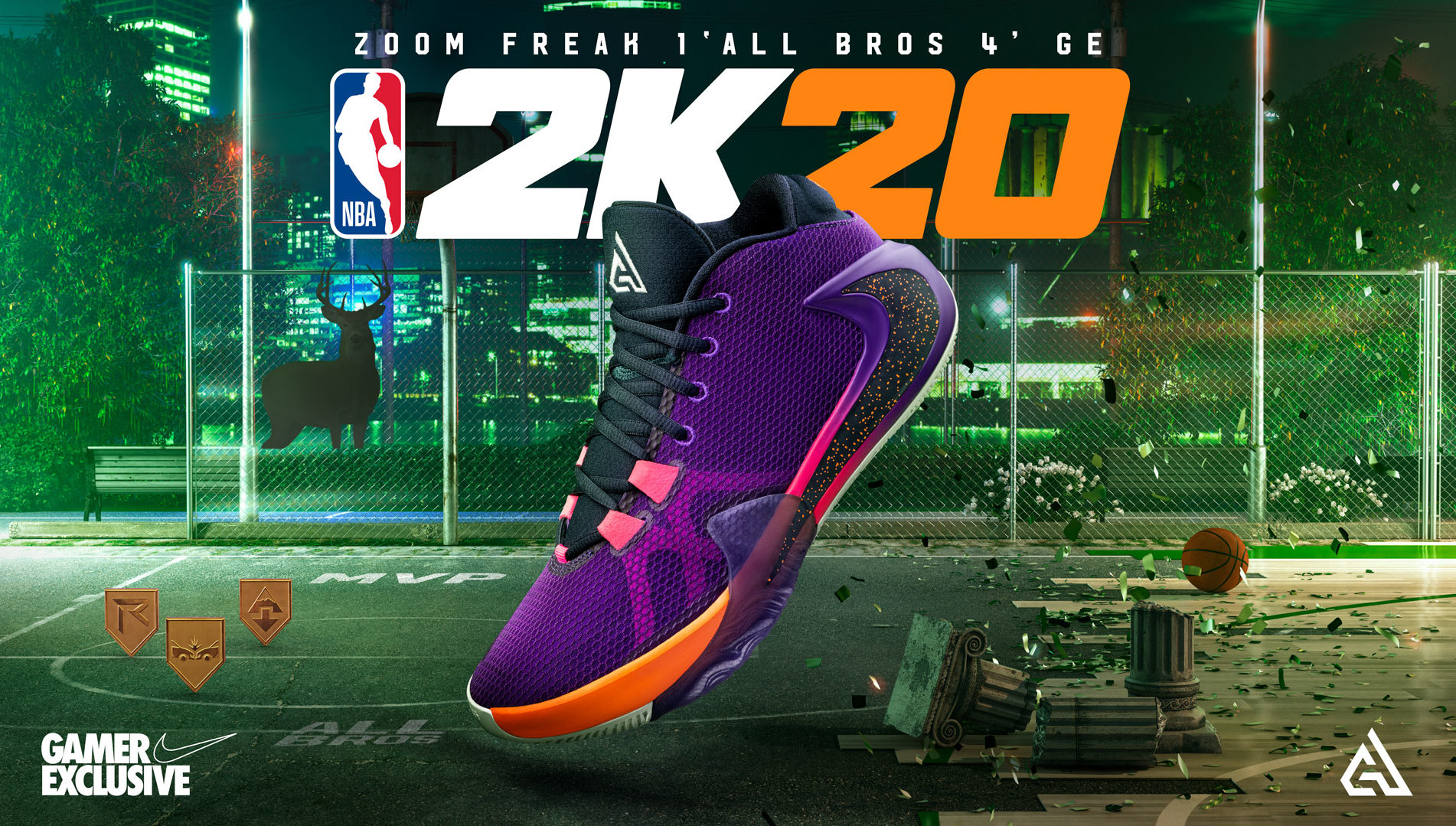 Veraangenamen Versnel Schurend You Can Only Get This Nike Zoom Freak 1 by Playing NBA 2K20 | Complex