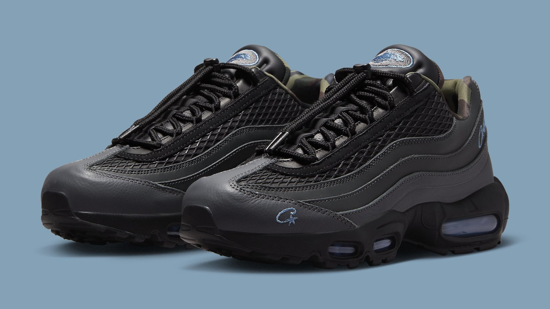 Nike air max outlet 95 noir et or