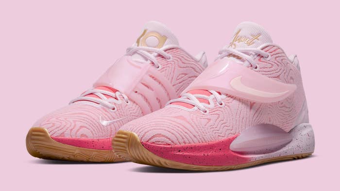 Nike KD 14 &#x27;Aunt Pearl&#x27; DC9379 600 Pair