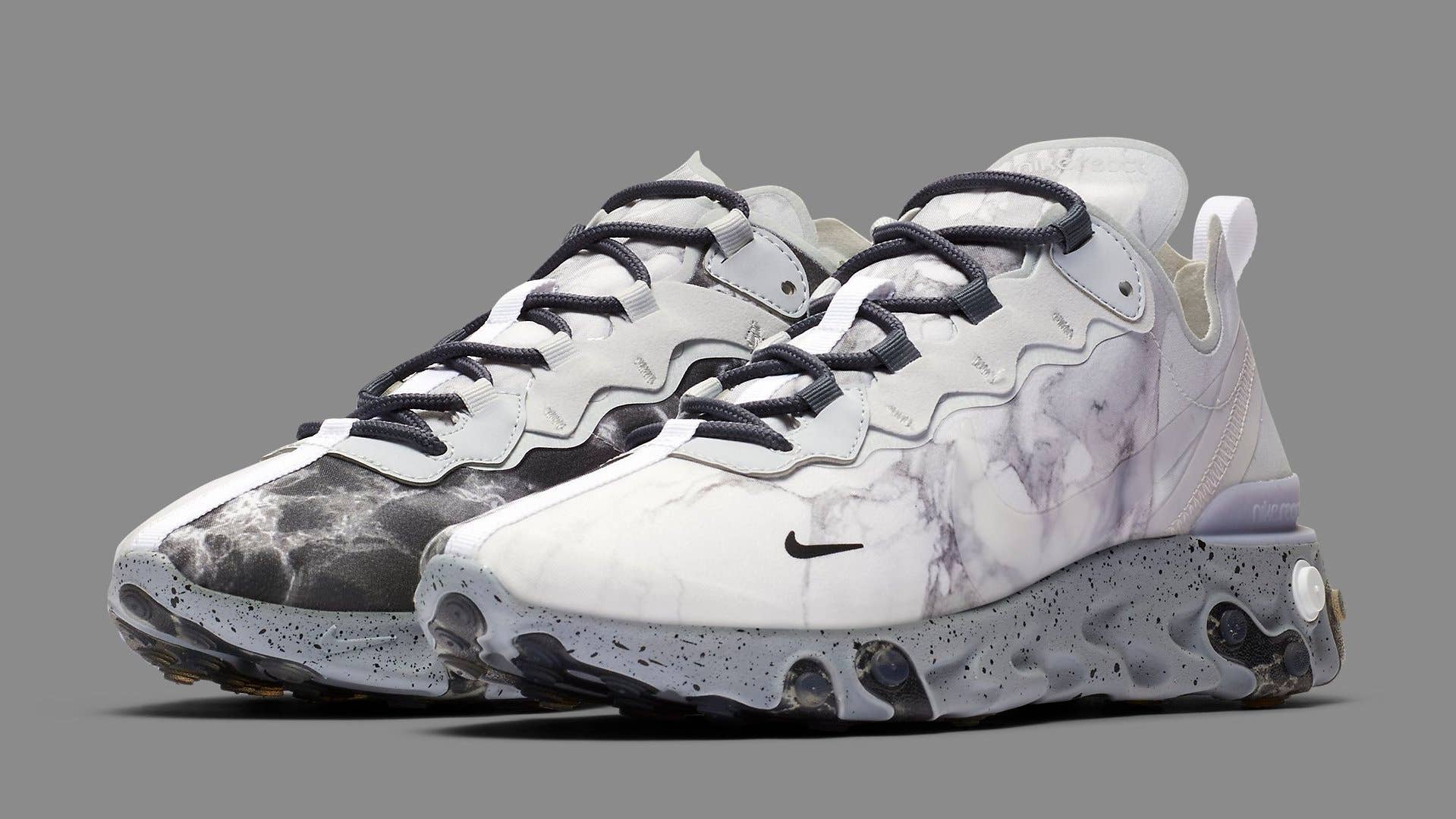Kendrick Lamar Nike React Element 55 CJ3312 001 Sneakers