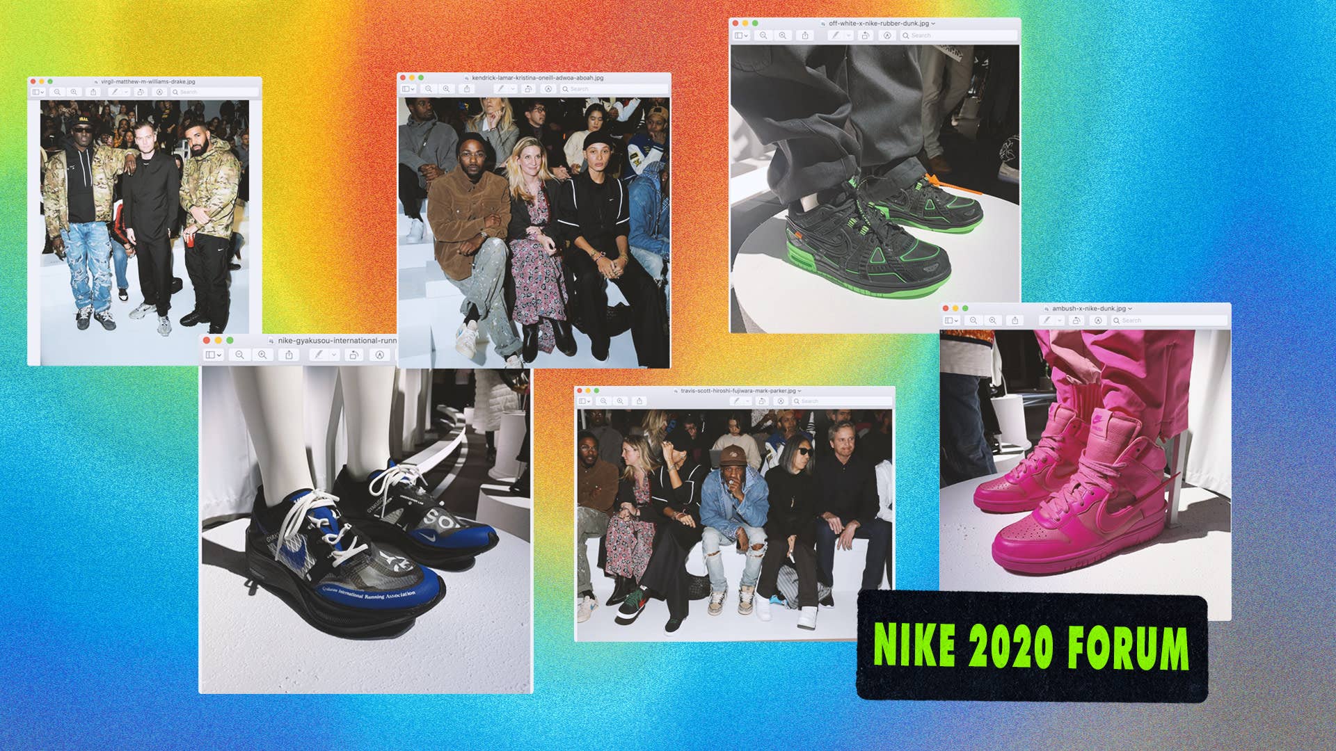 B/R Kicks on X: Kendrick hits Nike 2020 Forum for Fashion Week ✔️ @ kendricklamar  / X