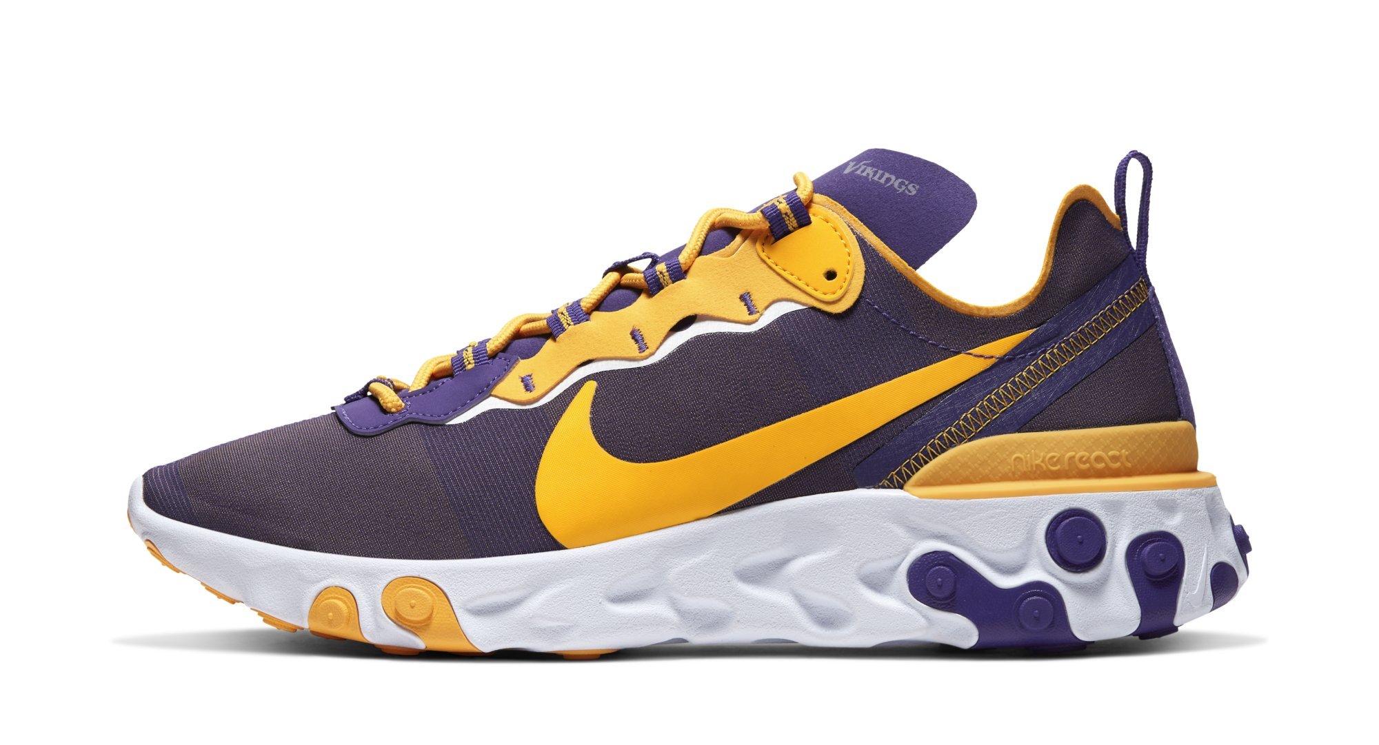 Nike React Element 55 &#x27;Minnesota Vikings&#x27; CK4897 500