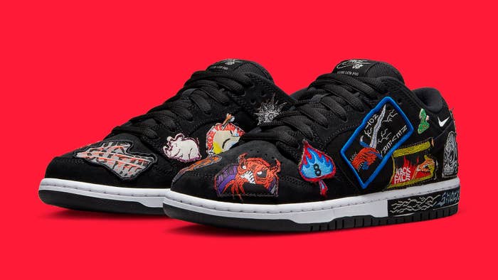 Neckface x Nike SB Dunk Low DQ4488 001 Pair