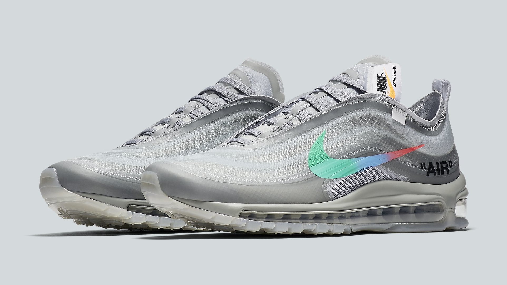 New Release Information for the 'Menta' Off-White x Air Max 97 