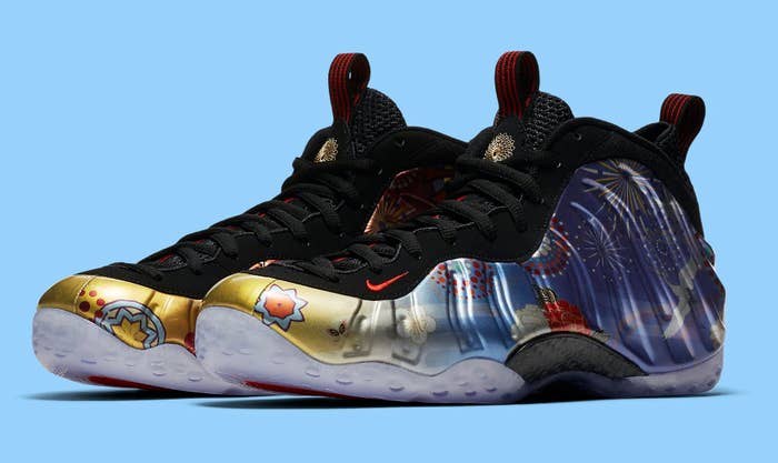 Nike Air Foamposite One &#x27;Chinese New Year&#x27; AO7541 006 (Pair)