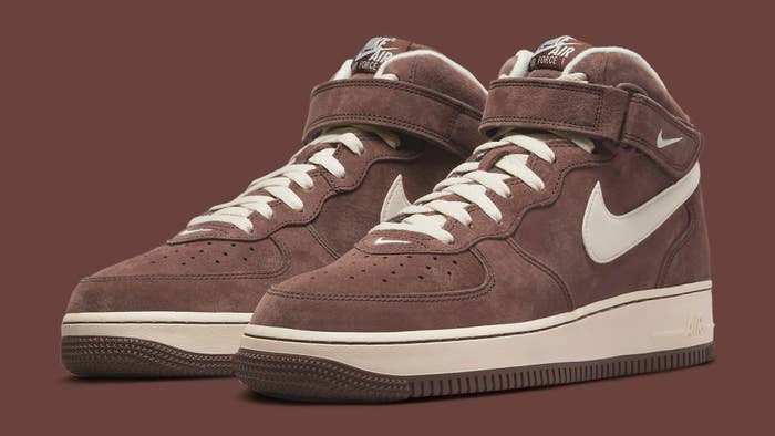 The Nike Air Force 1 Low is Coming Soon in Chocolate Nubuck