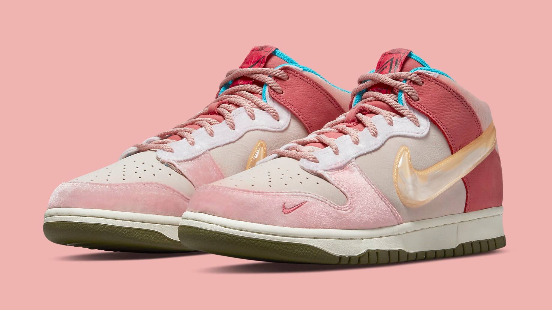 'Strawberry Milk' Social Status x Nike Dunks Are Finally Releasing