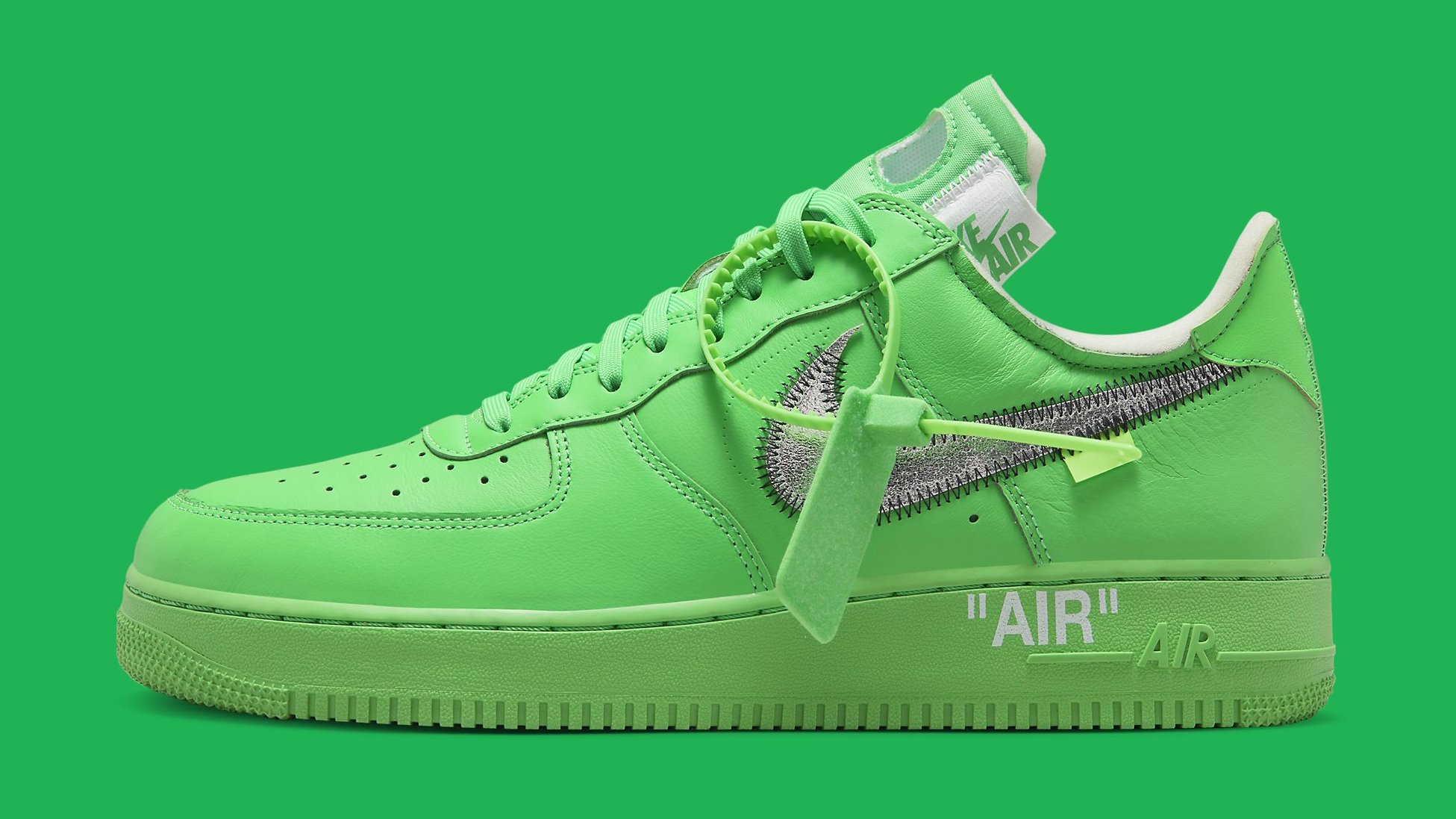 Off-White and Nike's Air Force 1 'Brooklyn' Sneaker Collab Drops
