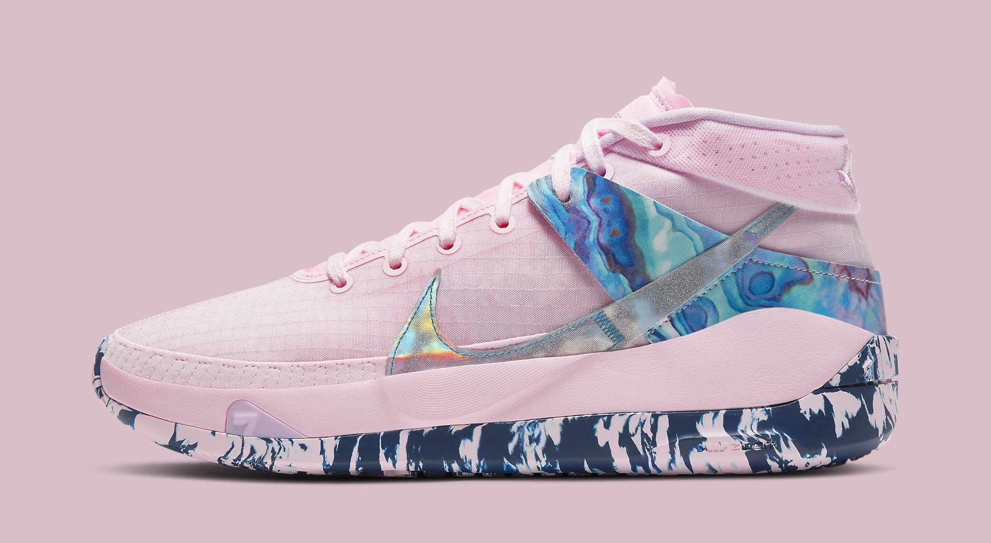 Nike KD 13 &#x27;Aunt Pearl&#x27; DC0011 600 Lateral
