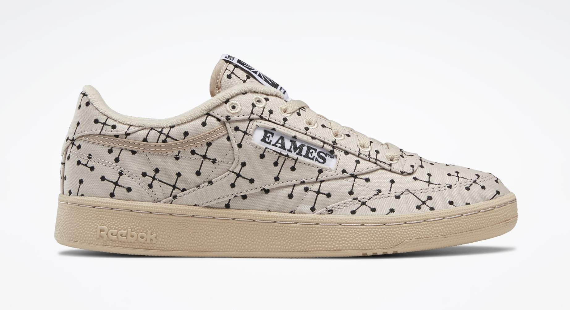 Eames x Reebok Club C &#x27;Dot Pattern&#x27; GY1069 Lateral