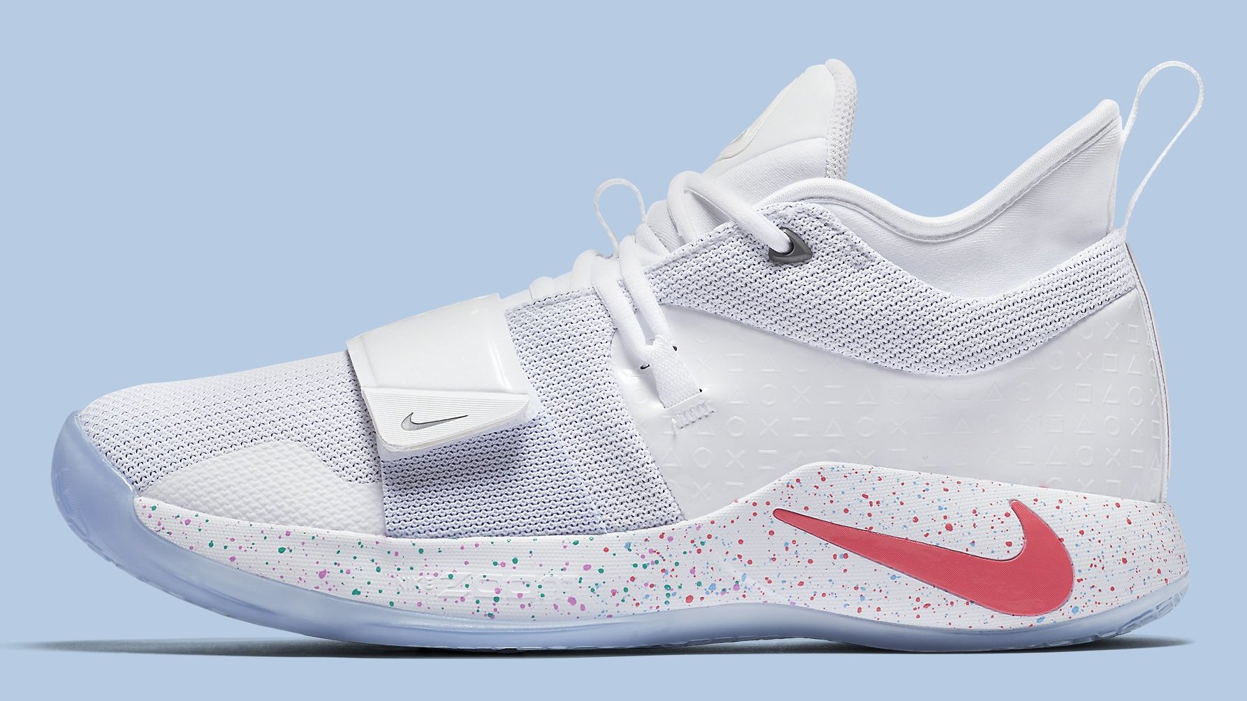 Nike PG 2.5 Playstation White Release Date BQ8388 100 Profile