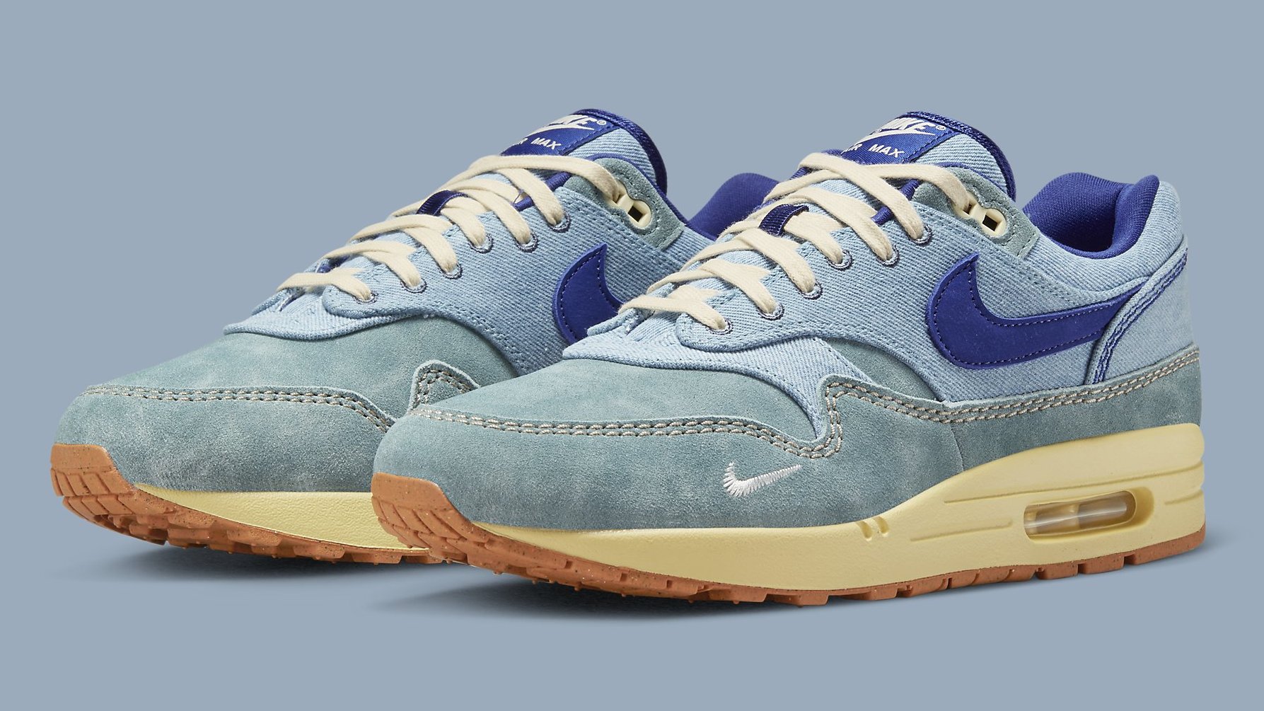 Byttehandel riffel Forfalske A New 'Dirty Denim' Nike Air Max 1 Arrives This Month | Complex