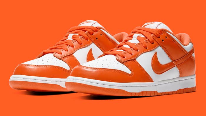 Nike Dunk Low Syracuse Release Date CU1726 101 Pair