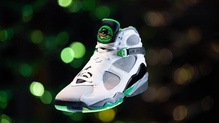 Air Jordan 8 VIII Oregon Ducks PE