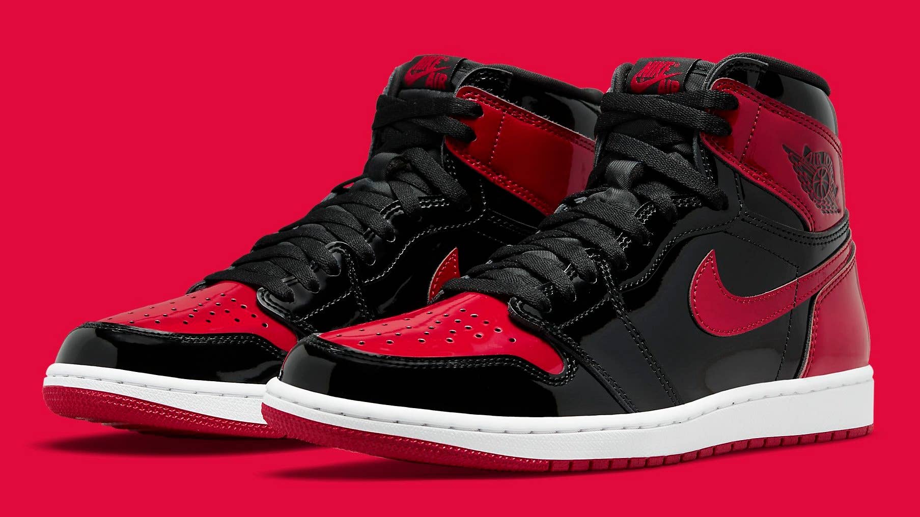 Patent Leather 'Bred' Air 1s to Release This December | Complex