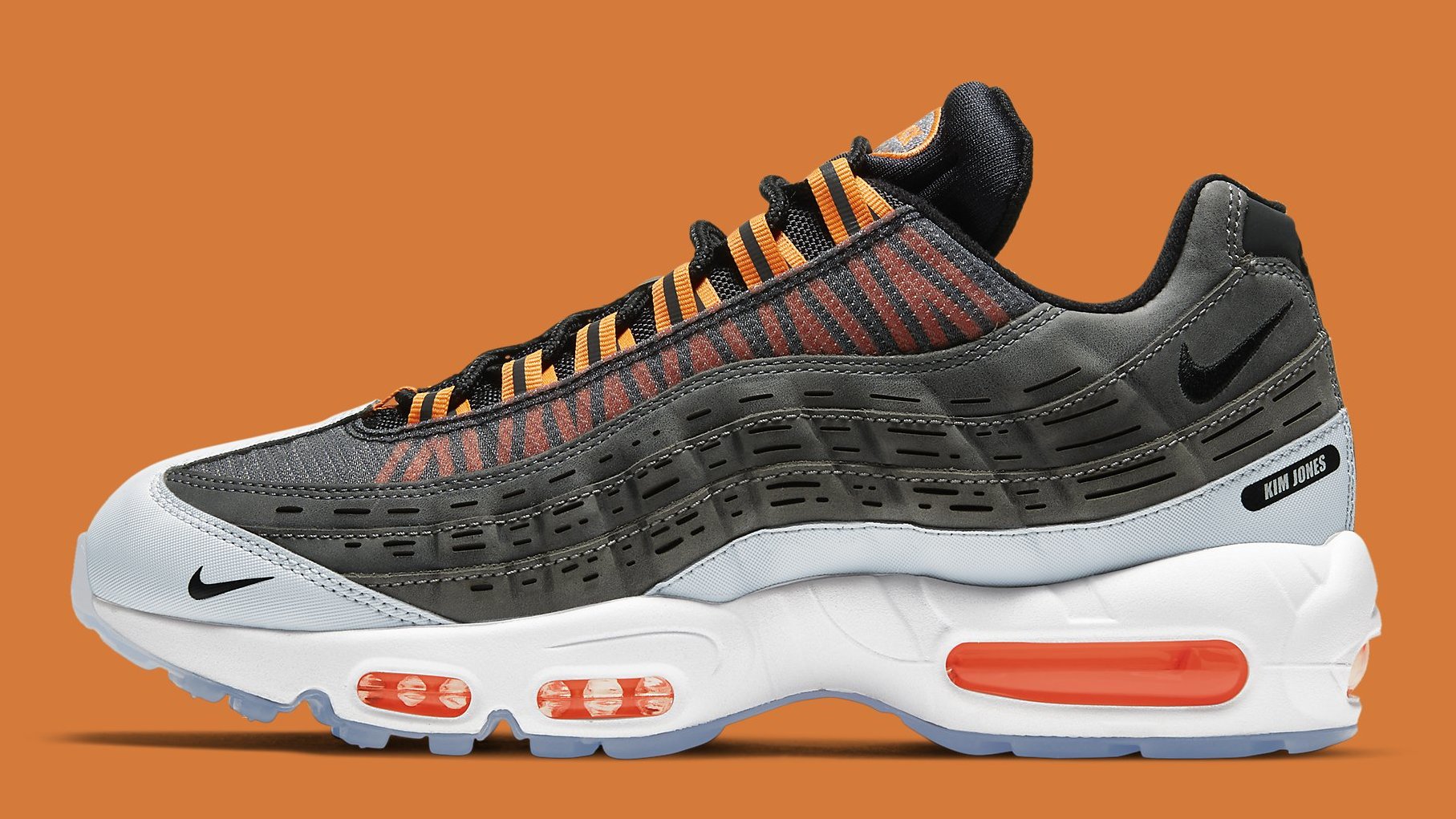 Kim Jones x Nike Air Max 95 Orange Release Date DD1871 001 Profile