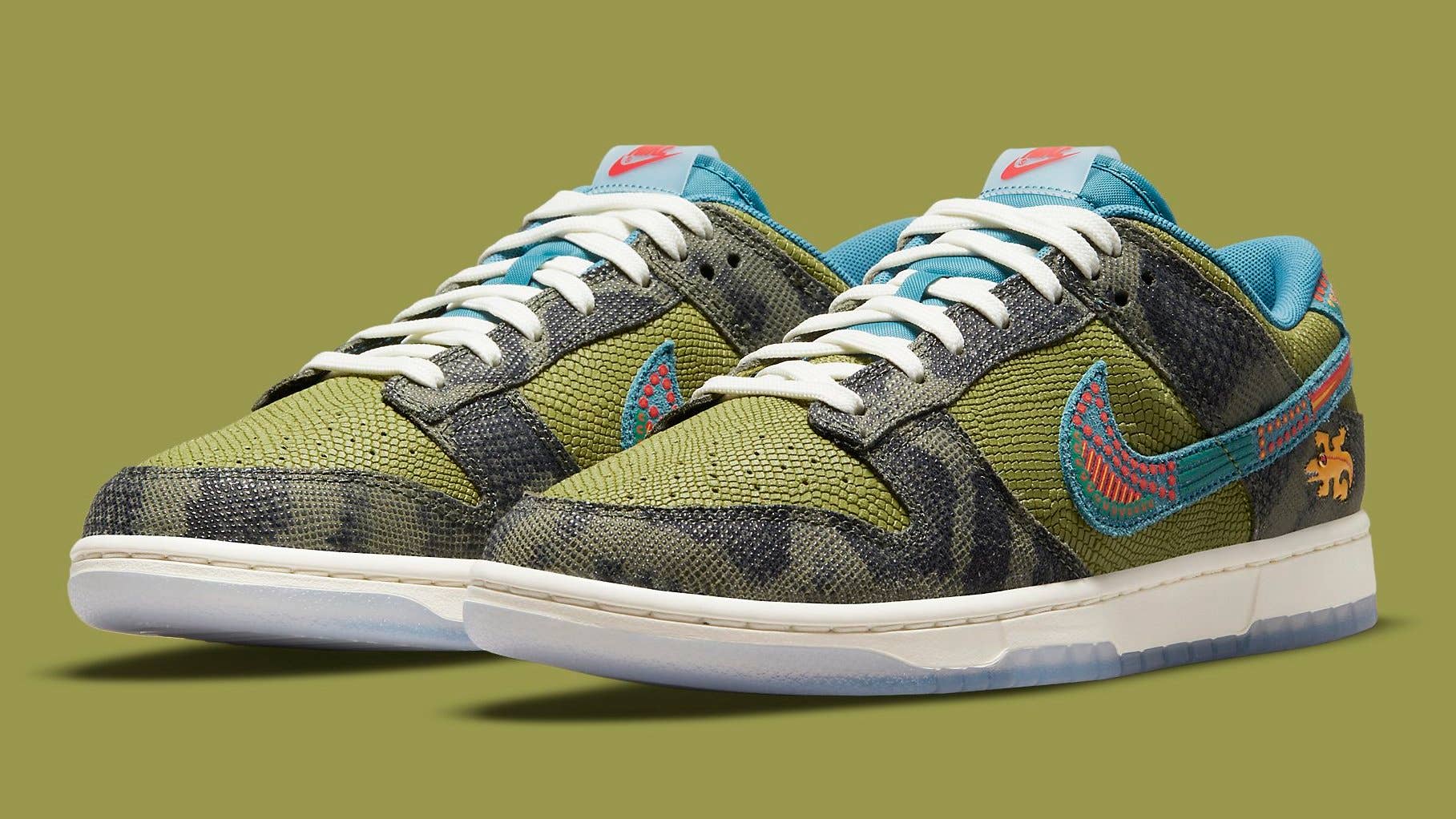 Nike Dunk Low Siempre Familia Release Date DO2160-335 Pair