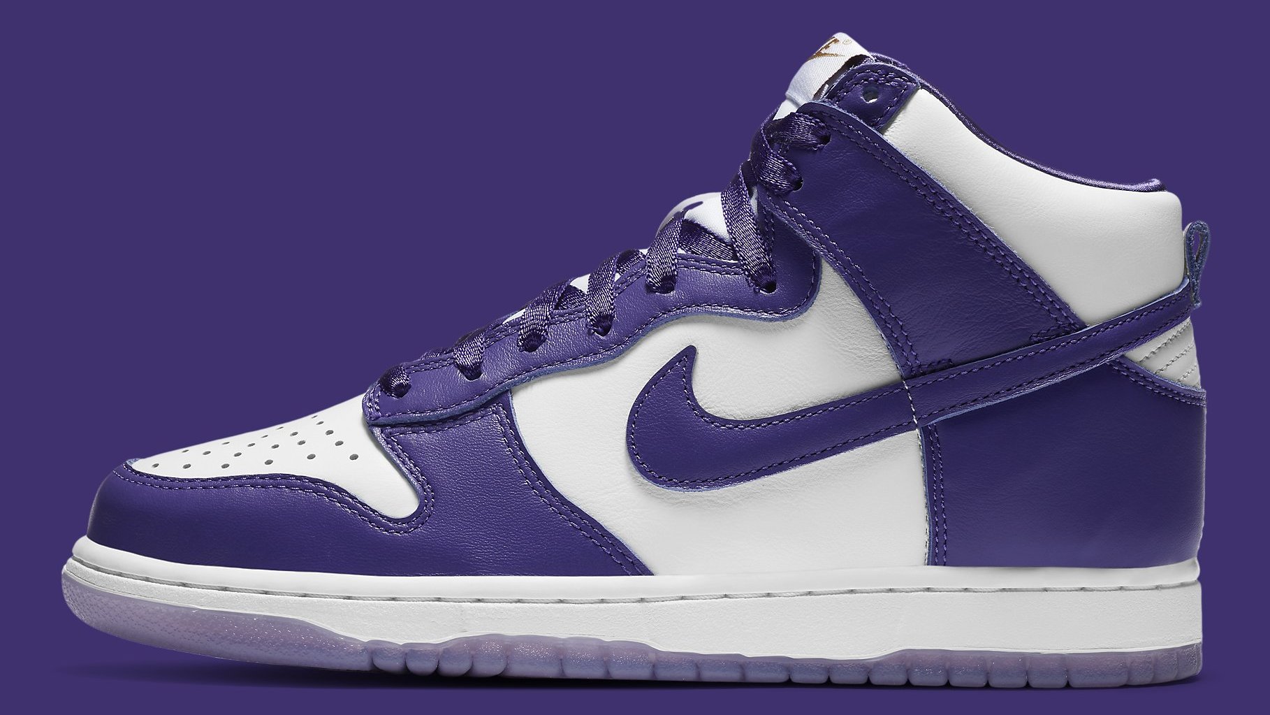 Nike Dunk High Women&#x27;s Varsity Purple Release Date DC5382 100 Profile