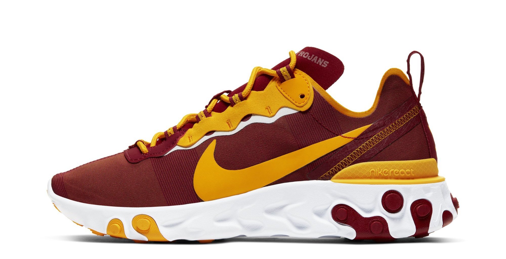 Nike React Element 55 &#x27;USC&#x27; CK4853 600