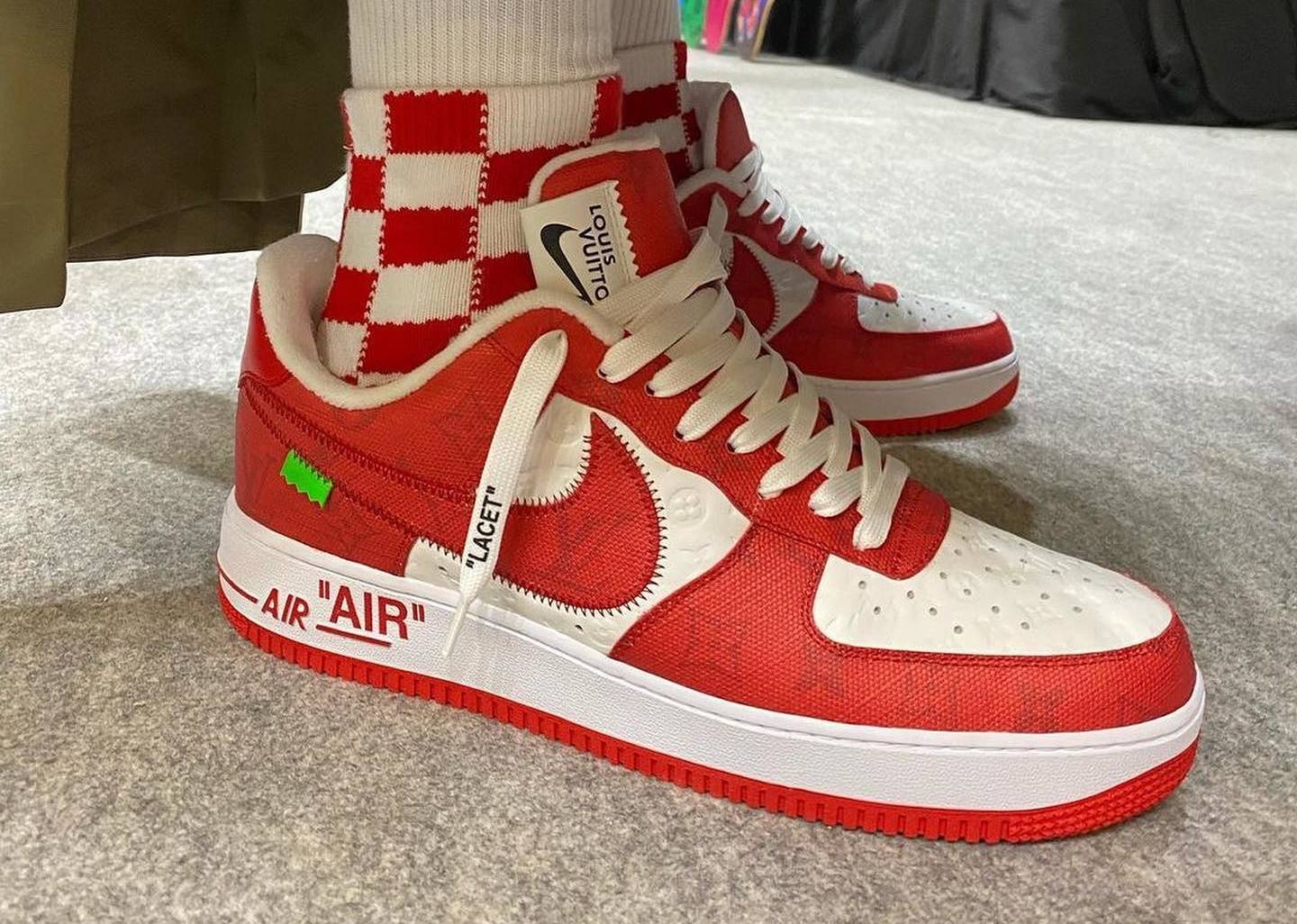 All Eight Louis Vuitton Nike Air Force 1 F&F Colorways