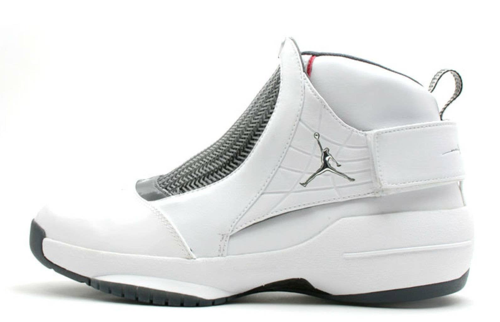 Air Jordan 19 White Chrome Flint