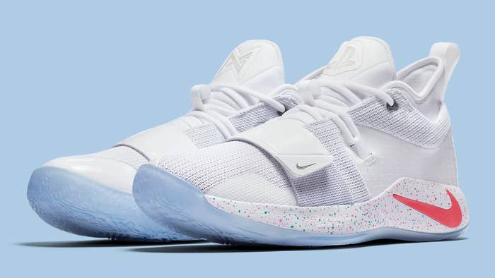 Nike PG 2.5 Playstation White Release Date BQ8388 100 Pair
