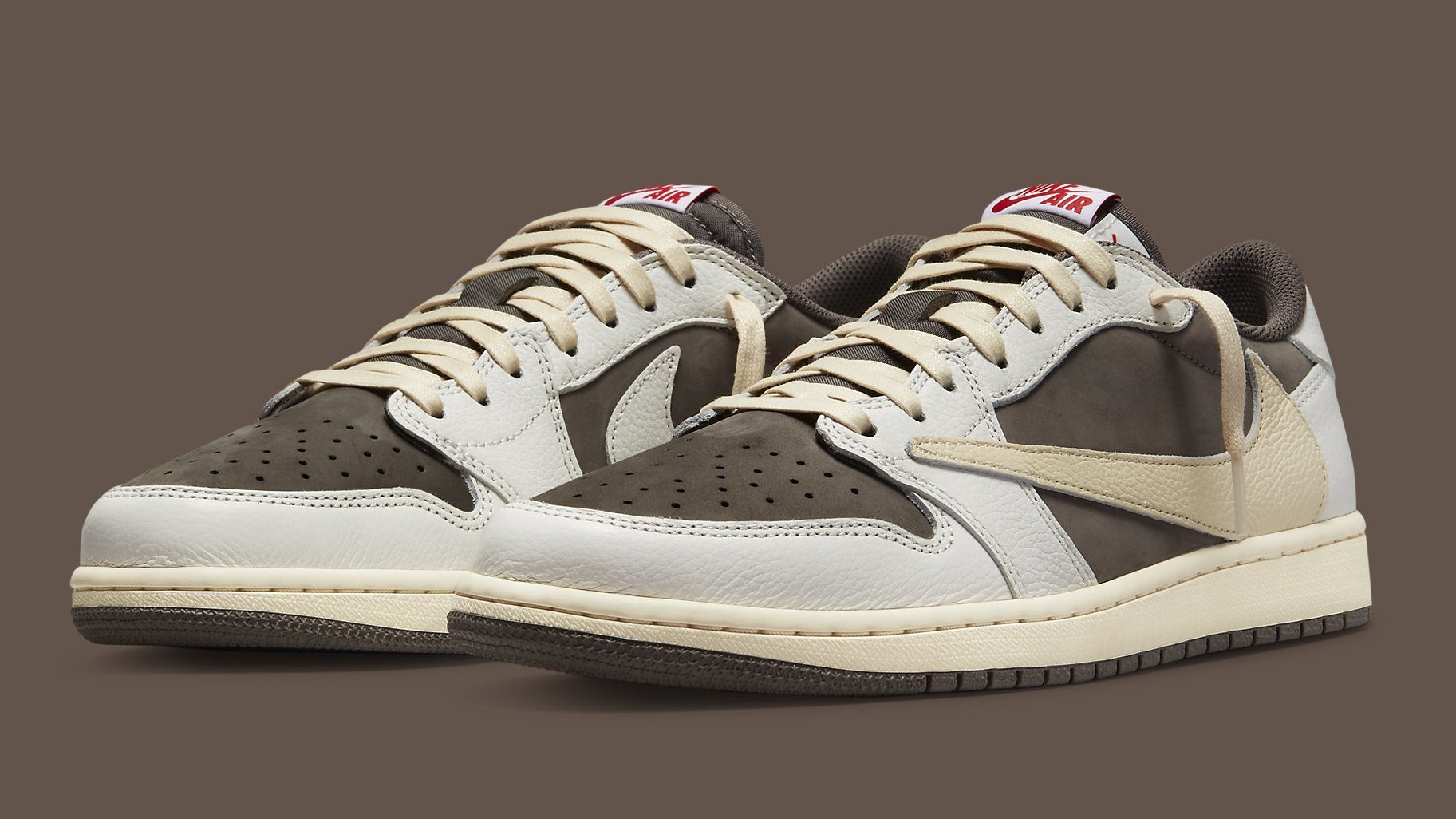 Reverse Mocha Travis Scott x Air Jordan 1 Low Officially Drops