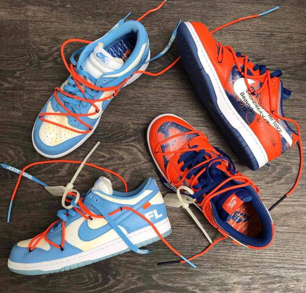Off White x Futura x Nike Dunk Low Collection 2