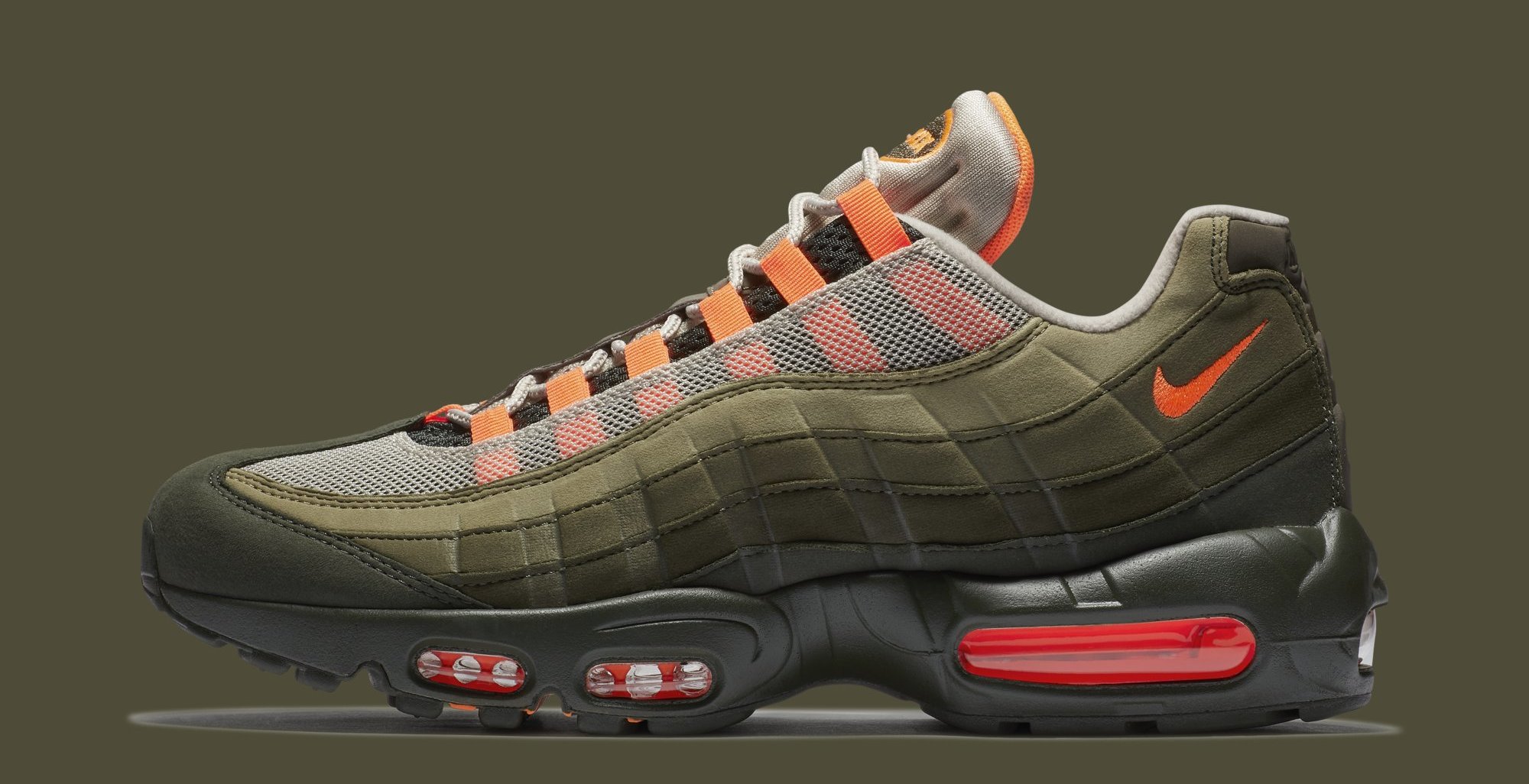 Nike Air Max 95 OG &#x27;String/Total Orange/Neutral Olive&#x27; AT2865 200 (Lateral)