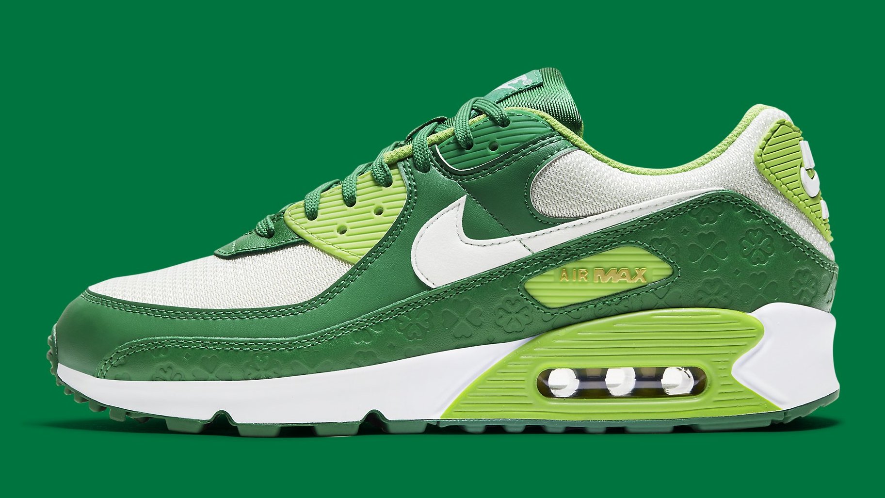 Nike Air Max 90 St. Patrick&#x27;s Day Release Date DD8555 300 Profile