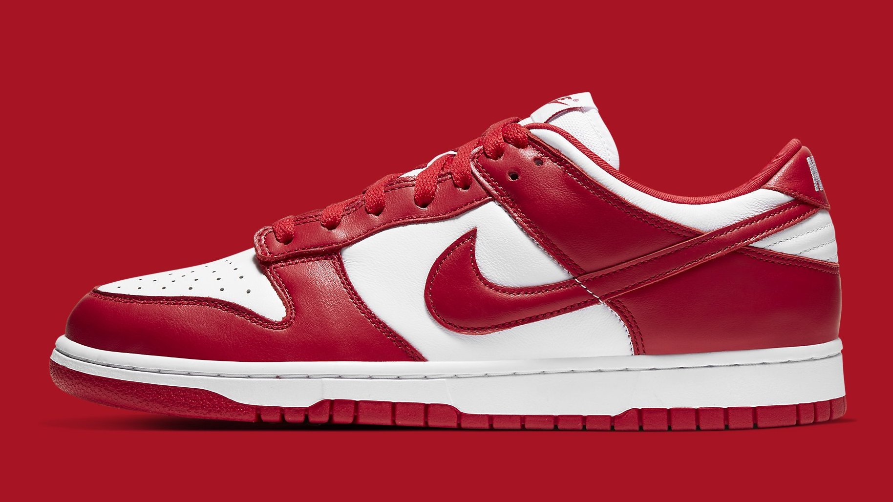 Nike Dunk Low University Red Release Date CU1727 100 Profile