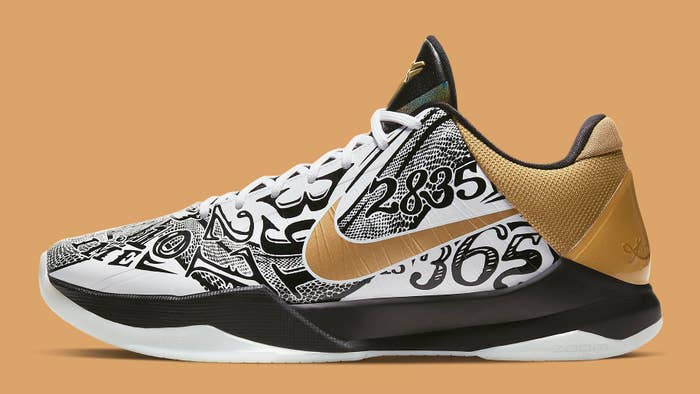Nike Kobe 5 Big Stage Parade Release Date CT8014 100 Profile