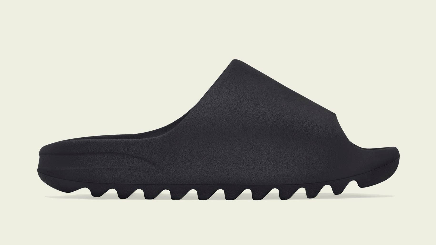 Adidas Yeezy Slide 'Onyx' HQ6448 Lateral