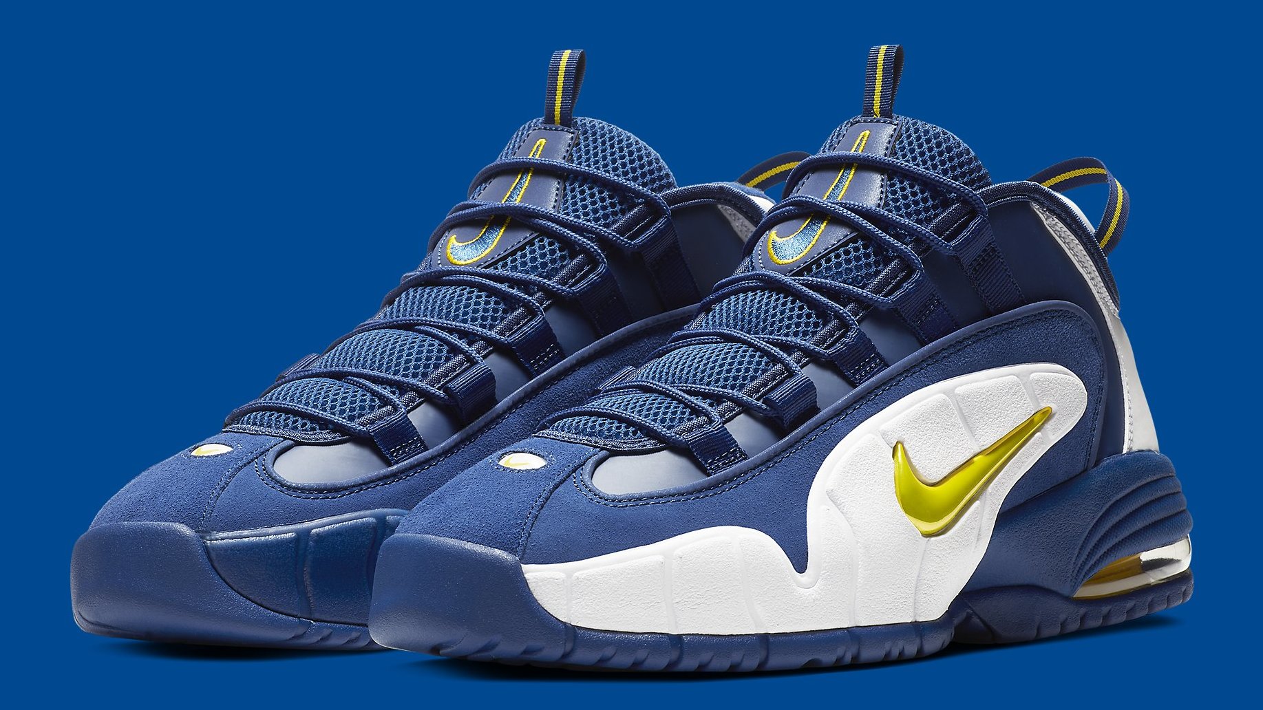 Nike Air Max Penny 1 Warriors Release Date 685153 401 Pair