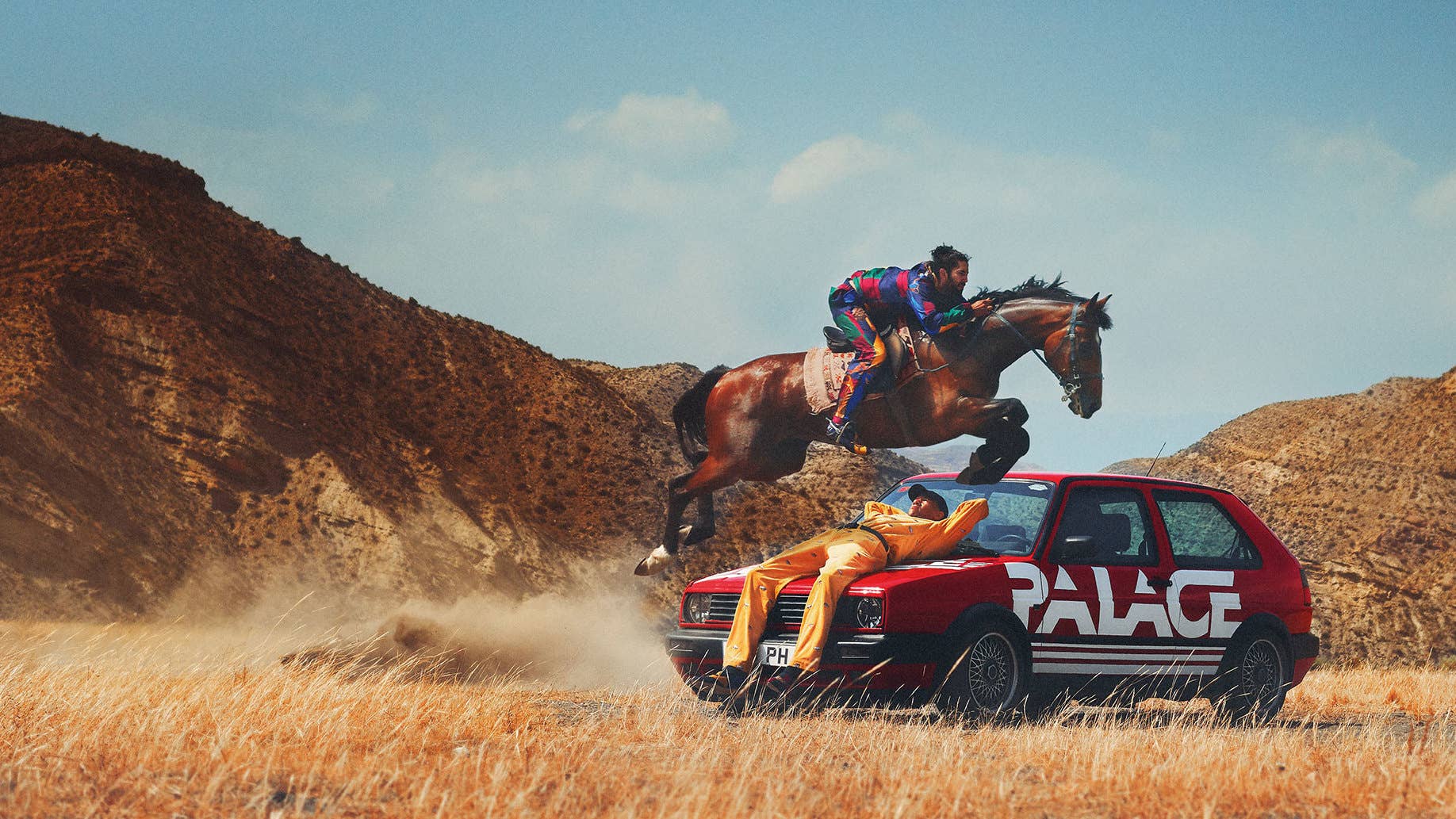 Palace x Polo Ralph Lauren Lookbook 1