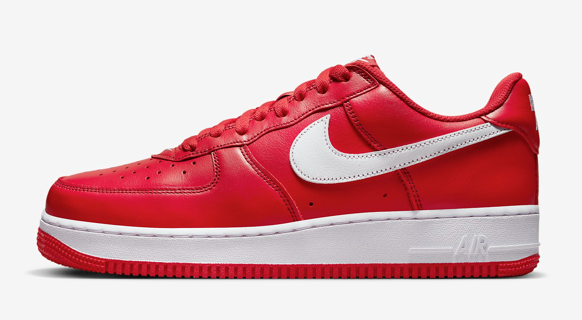 Nike Air Force 1 &#x27;University Red&#x27;