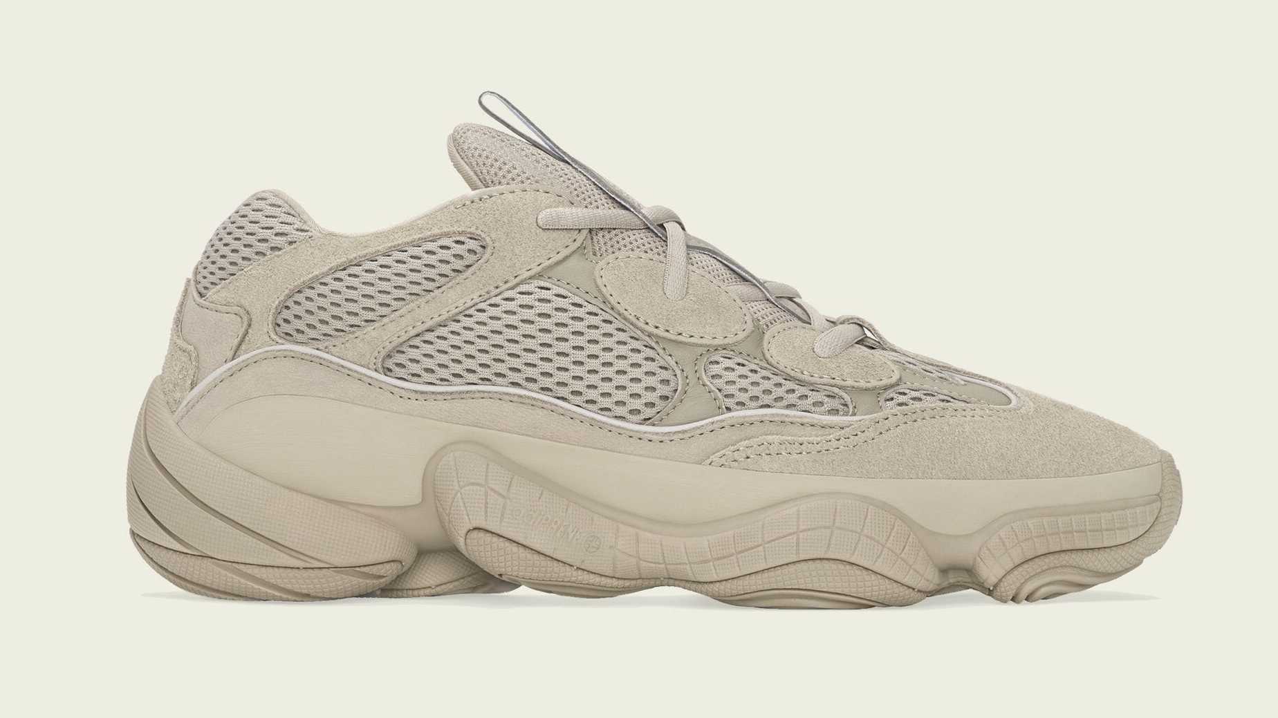Adidas Yeezy 500 &#x27;Taupe Light&#x27; Lateral
