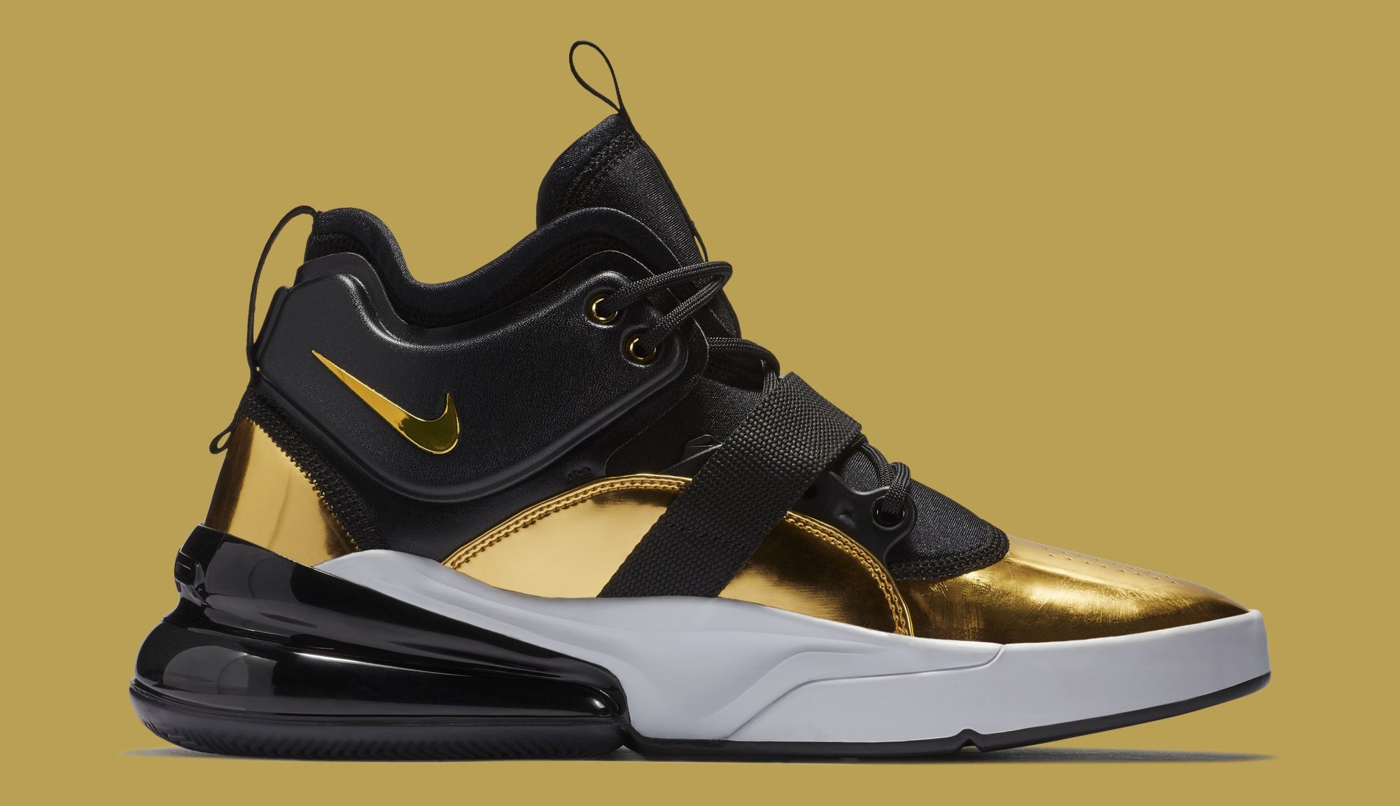 Nike Air Force 270 &#x27;Gold Standard&#x27; AT5752 700 (Medial)