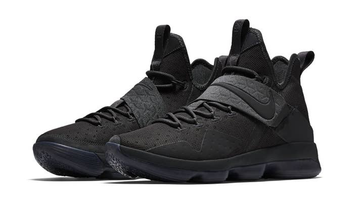 Nike LeBron 14 Blackout Zero Dark Thirty 23 Release Date Main 852402 002