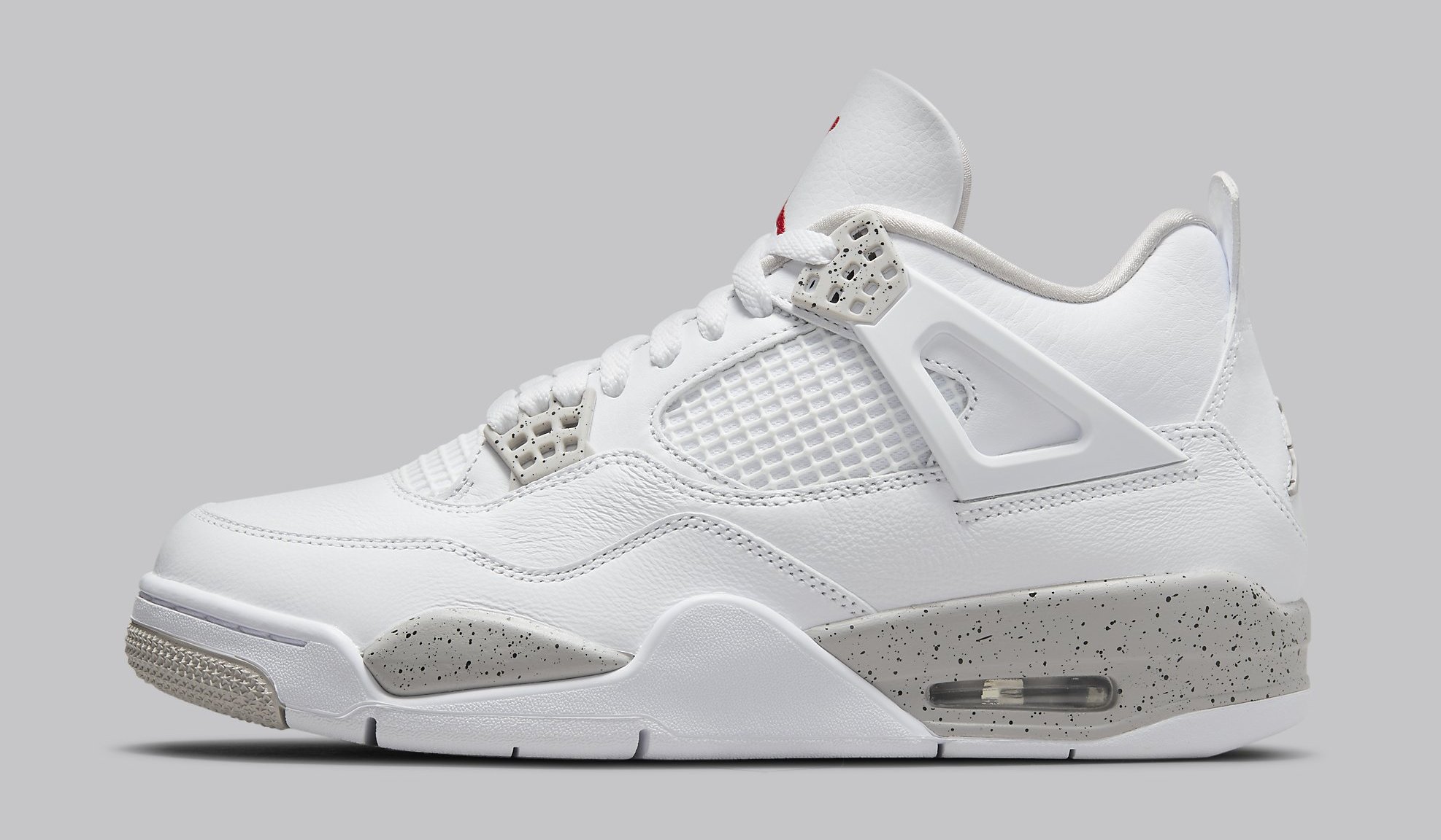 Air Jordan 4 Retro &#x27;White Oreo&#x27; CT8527 100 Lateral